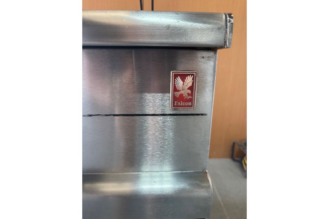 FALCON COMMERCIAL GAS DEEP FAT FRYER TWIN BASKET USED CATERING EQUIPMENT - Image 2 of 5