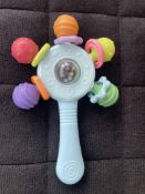 28 X BRAND NEW MANHATTAN RATTLE TEETHERS 0M+ INDIVIDUALLY BAGGED / BOXED