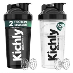 32 X NEW KICHLY PROTEIN SHAKER BOTTLES | RRP £191 | BULK CLEARANCE