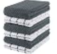 40 X NEW UTOPIA TOWELS GREY KITCHEN TOWELS | RRP £679 | BULK CLEARANCE
