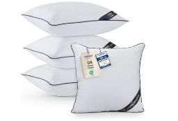380 X NEW UTOPIA BEDDING 18" X 18" THROW PILLOW INSERTS | RRP £4,366 | BULK CLEARANCE