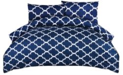 190 X NEW UTOPIA BEDDING KING SIZE NAVY DUVET COVER SETS | RRP £2,468 | BULK CLEARANCE