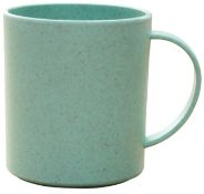 365X NEW MO942609 - 300ML BAMBOO FIBRE MUG - LIGHT GREEN