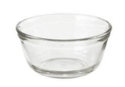 373X NEW ANCHOR HOCKING 81575L11 - GLASS MIXING BOWL - 2.5 LITRE - 22.1 X 22.1 X 10.8 CM - 1.1 KG -