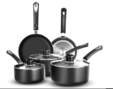 6 X NEW KICHLY 5-PIECE NON-STICK COOKWARE SET | RRP £248.10