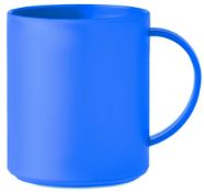 3321 X NEW MO942604 - 300ML BAMBOO FIBRE MUG - BLUE