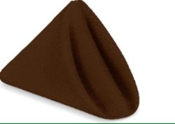 420 X NEW KICHLY BROWN CLOTH NAPKINS | RRP £2,935 | BULK CLEARANCE