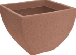 21 X NEWSQUARE STONE FLOWER POTY 54195600