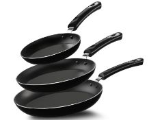 4 X NEW KICHLY INDUCTION HOB PAN SETS | RRP £71