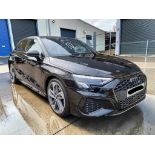 **(ONLY 32K MILEAGE)** 2024 AUDI A3 S LINE BLACK EDITION 1.5 TFSI PETROL >>--NO VAT ON HAMMER--<<