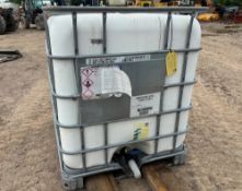 1000 LITRE MEG IBC TANKS – MONOETHYLENE GLYCOL BULK STORAGE CONTAINERS