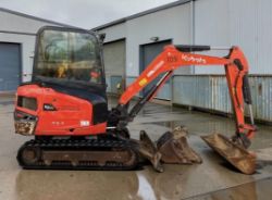 2020 KUBOTA KX027-4 2.7 TONNE MINI EXCAVATOR