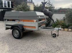 ERDE 193 TRAILER – 750KG GALVANISED TIPPING TRAILER >>--NO VAT ON HAMMER--<<