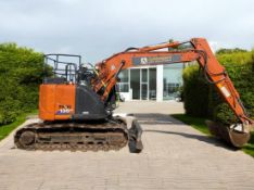 2021 HITACHI ZX135 USBL-6 15T TRACKED EXCAVATOR / DIGGER 3512 HOURS + BLADE & QUICK HITCH
