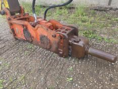 NPK H10X ROCK BREAKER ROCK HAMMER – 20 TONNE DIGGER – 80MM PIN