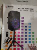 BLUETOOTH PARTY LIGHTS SPEAKER NEW