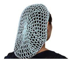 48 X THICK HAIR NET WHITE