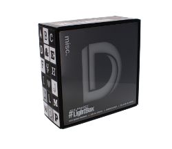 120 X ALPHABET LIGHT UP BOX D