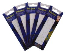 720 X BODY JEWELS/ASSTD DESIGNS/SELF ADHESIVE