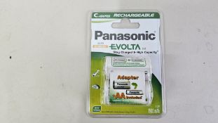 60X PANASONIC EVOLTA RECHARGEBLE