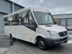 **(ONLY 107K MILEAGE)** 2012 MERCEDES-BENZ SPRINTER 513 CDI WELFARE 17-SEAT MINIBUS (62 REG)