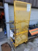 Forklift truck, single-person man cage