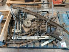 Quantity of various vehicle spares, to pallet