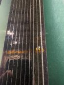 Eleven 6mm pink K glass