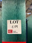 Forty two 4mm arctic glass