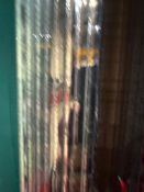 Eight 6mm silver mirror glass