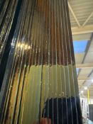 Eighteen 4mm softcoat and one glass