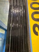 Five 12.8mm lami acoustic clear glass