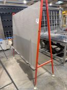 Vertical inspection desk