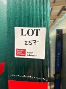 Thirty three 4mm everglade glass