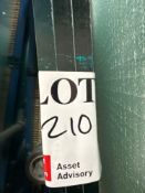 Three 15mm low iron glass