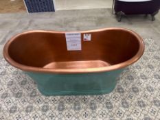 Aurelia Antique Copper freestanding bath