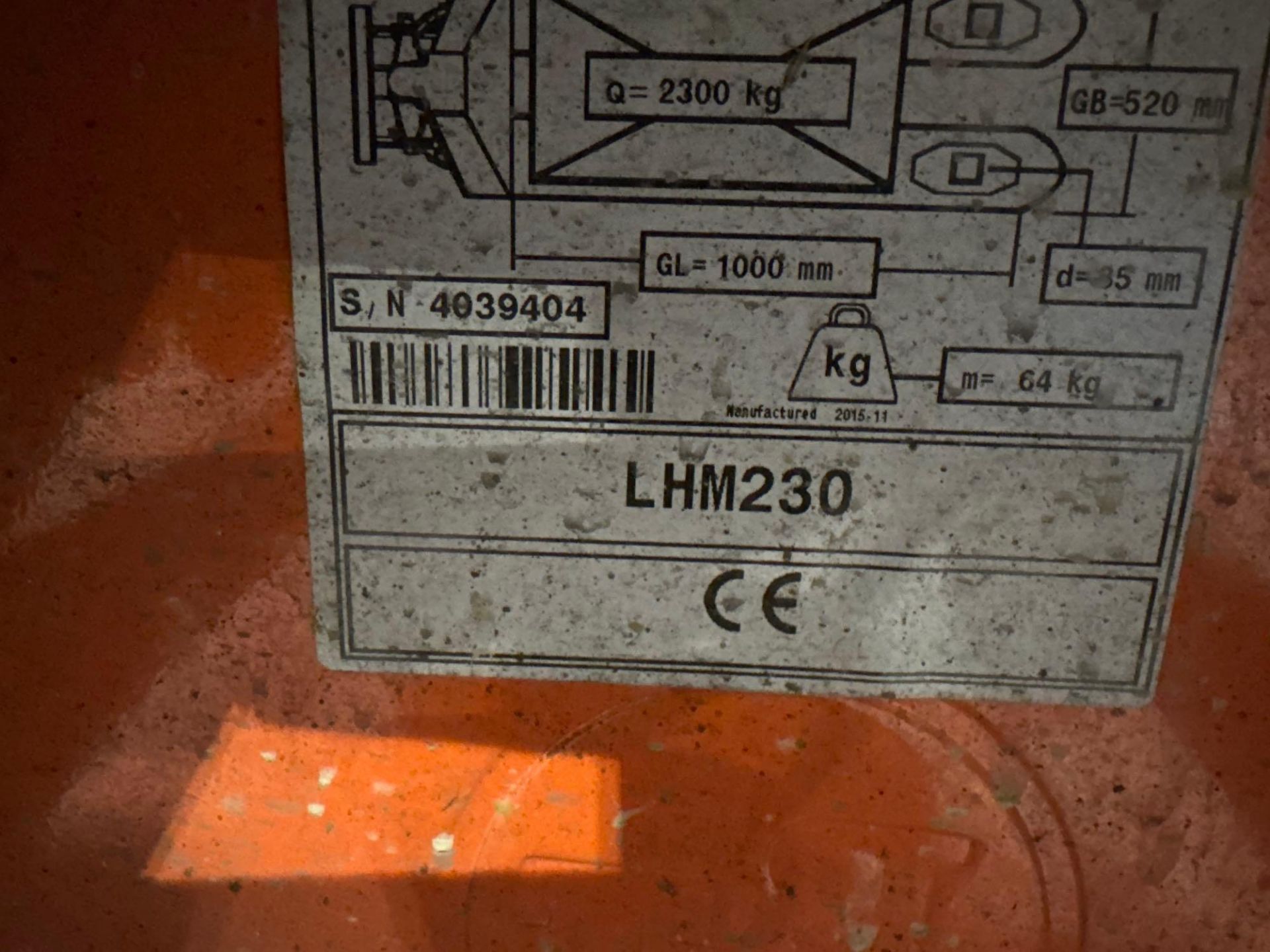 BT 2300kg manual pallet truck - Image 3 of 4