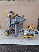 Dewalt DWS774 Mobile table saw and rolling stand