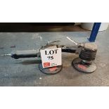 2 x GATX pneumatic palm sanders