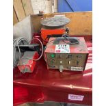 Sureweld Capacitor discharge steel welding machine with pedal and rotary table