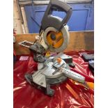 Evolution Rage 5 Pull down mitre saw (110v) with R225 TCT 255mm cutting disc