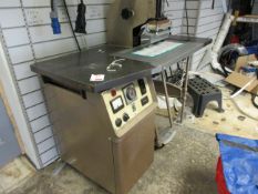 Acme No.1 high frequency welder with foot pedal