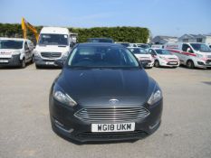 Ford Focus Titanium 1.5TDCi 120 5dr Hatchback Registration: WG18 UKM Recorded mileage: 163,000