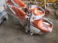 Stihl TS420 petrol Disc Cutter SN: 196701431 Financed Lot: Acceptance of the final highest bid price