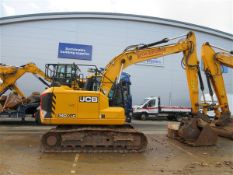 JCB 140 XLC 14-tonne tracked excavator SN: JCBA140MAM2875404 Hours: C. 5497.1 YOM: 2021 Please note;