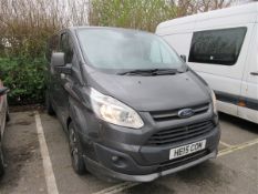 Ford Transit Custom 310 Limited Auto L1 2.0TDCi 170ps Low Roof D/Cab panel van Registration: HE15
