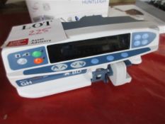 Alaris Guardrails Plus GH syringe infusion pump Please note; This LOT is located at Stoneford