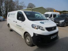 Peugeot Partner LWB 1400 2.0 Blue HDI 120 Professional Crew Van reg no. WK71 UNS, DOR 20.09.21,