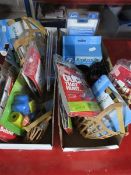 Assorted dog accessories including Baskerville muzzles, nylon muzzle, dog boots, etc. Please note;