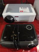 Two various projectors including one Optiplex and one unbranded Please note; This LOT is located